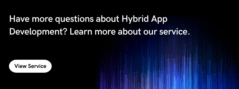 Hybrid app development